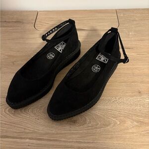T.U.K Pointed Ballet Creeper shoes